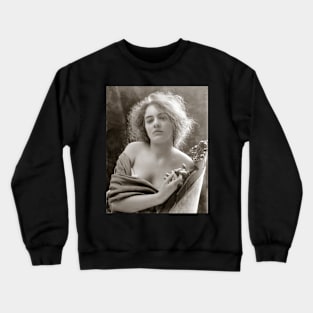 Artists' Model, 1900. Vintage Photo Crewneck Sweatshirt